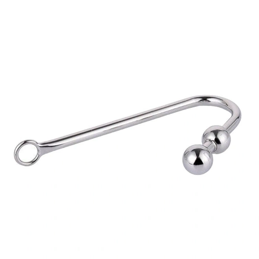 Hook Balls Two Stainless Anal Steel 4417 Pleasurable 0119